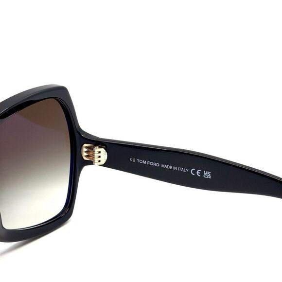 New, TOM FORD Jerry Sunglasses TF1222 01B Authentic